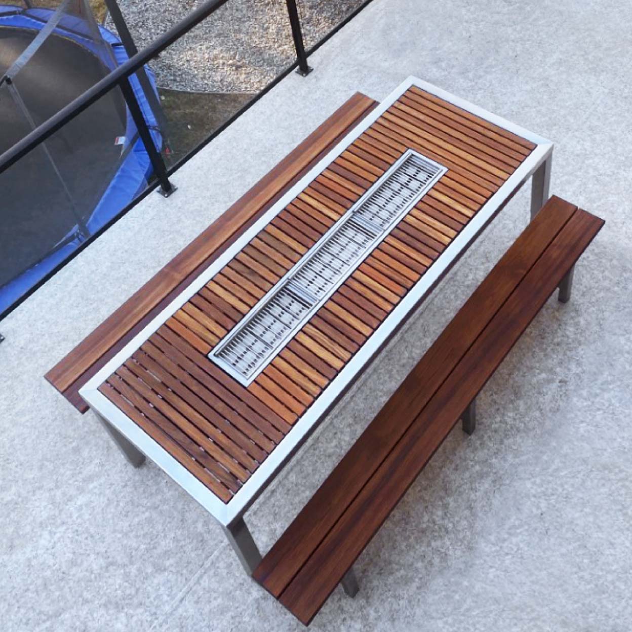 korean bbq grill table