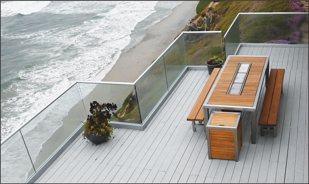 outdoor korean bbq portable table