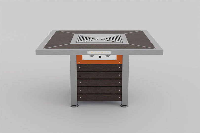 stainless steel bbq table