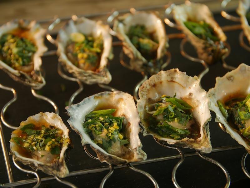 grilled oysters