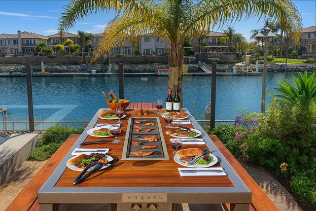 Angara BBQ table by iBBQ