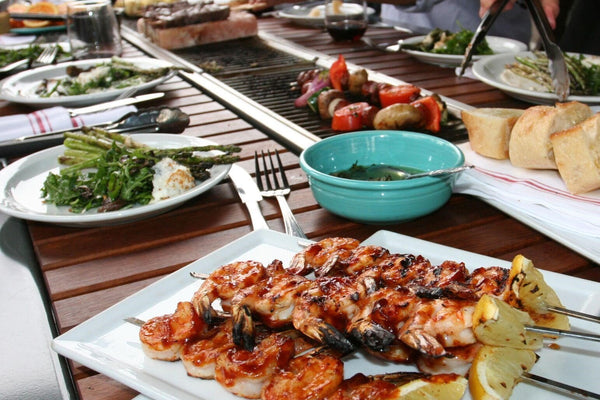 Barbecue Grill Tables and Fashion Models - Introducing Barbie Q