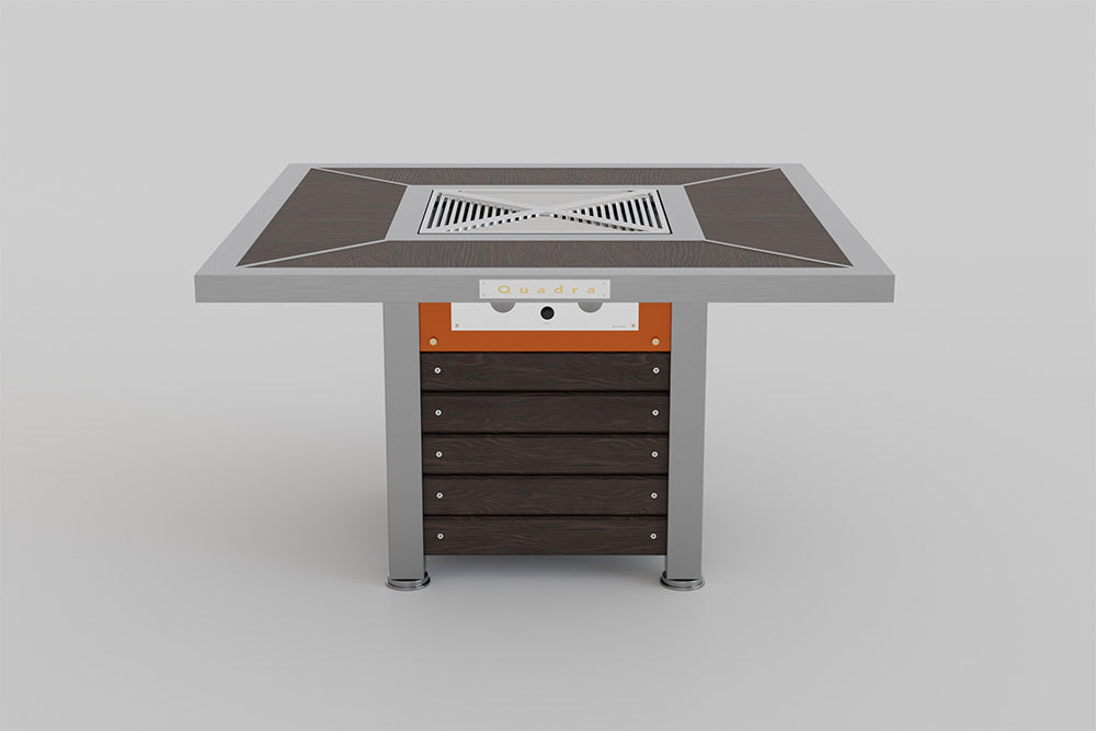 stainless steel bbq table